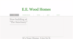 Desktop Screenshot of eewoodhomes.com